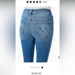 Brand new without tags MOTHER “Weekender Fray” jeans. Groovy kind of love wash.